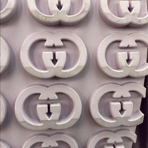 Gucci Light Pink Rubber Mules - Picture 14 of 15